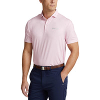 RLX Ralph Lauren Printed Airflow Performance Golf Shirt - Pink Flamingo Pin Dot