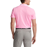 RLX Polo Performance Ralph Lauren Tour Pique Golf Shirt - Pink Flamingo