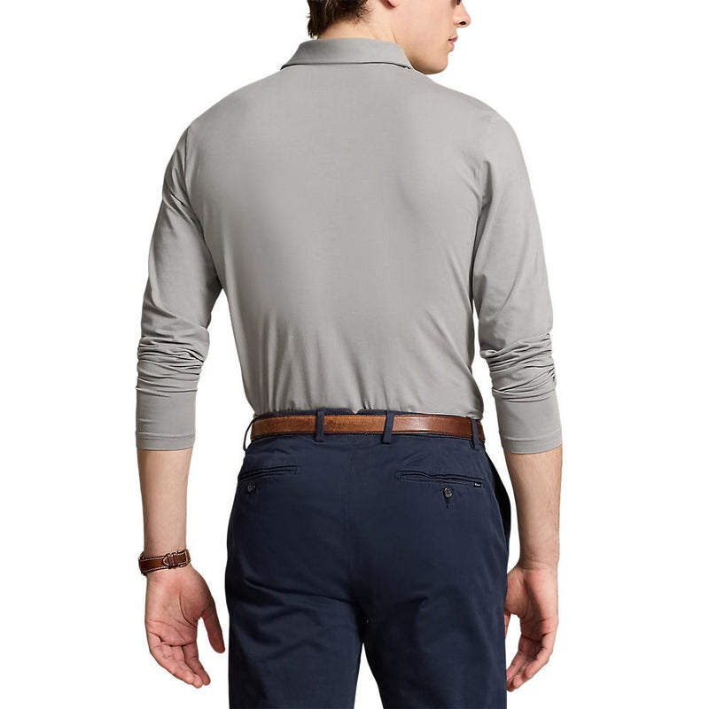 RLX Ralph Lauren Stretch Lisle Golf Shirt - Peak Grey