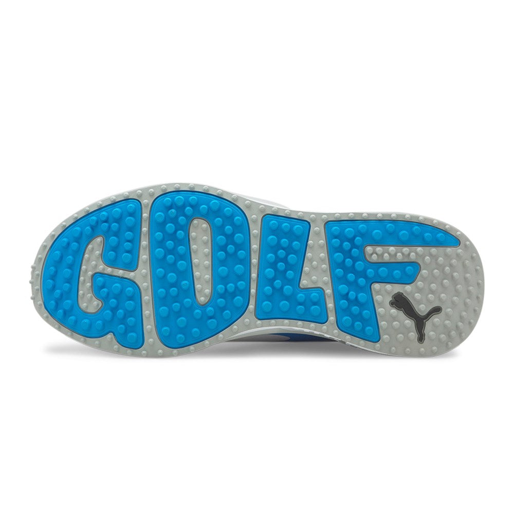 Puma GS -Fast Spikeless Golf Shoes -Puma White/Quarry/Ocean Drive