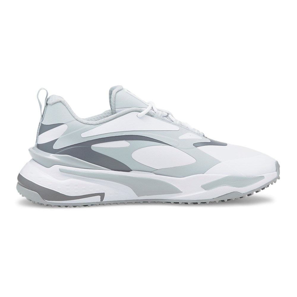 Puma GS -Fast Spikeless Golf Shoes -Puma White/High Rise/조용한 그늘