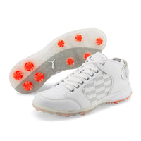 Puma Proadapt δ Mid Golf Shoes -Puma White/High Rise