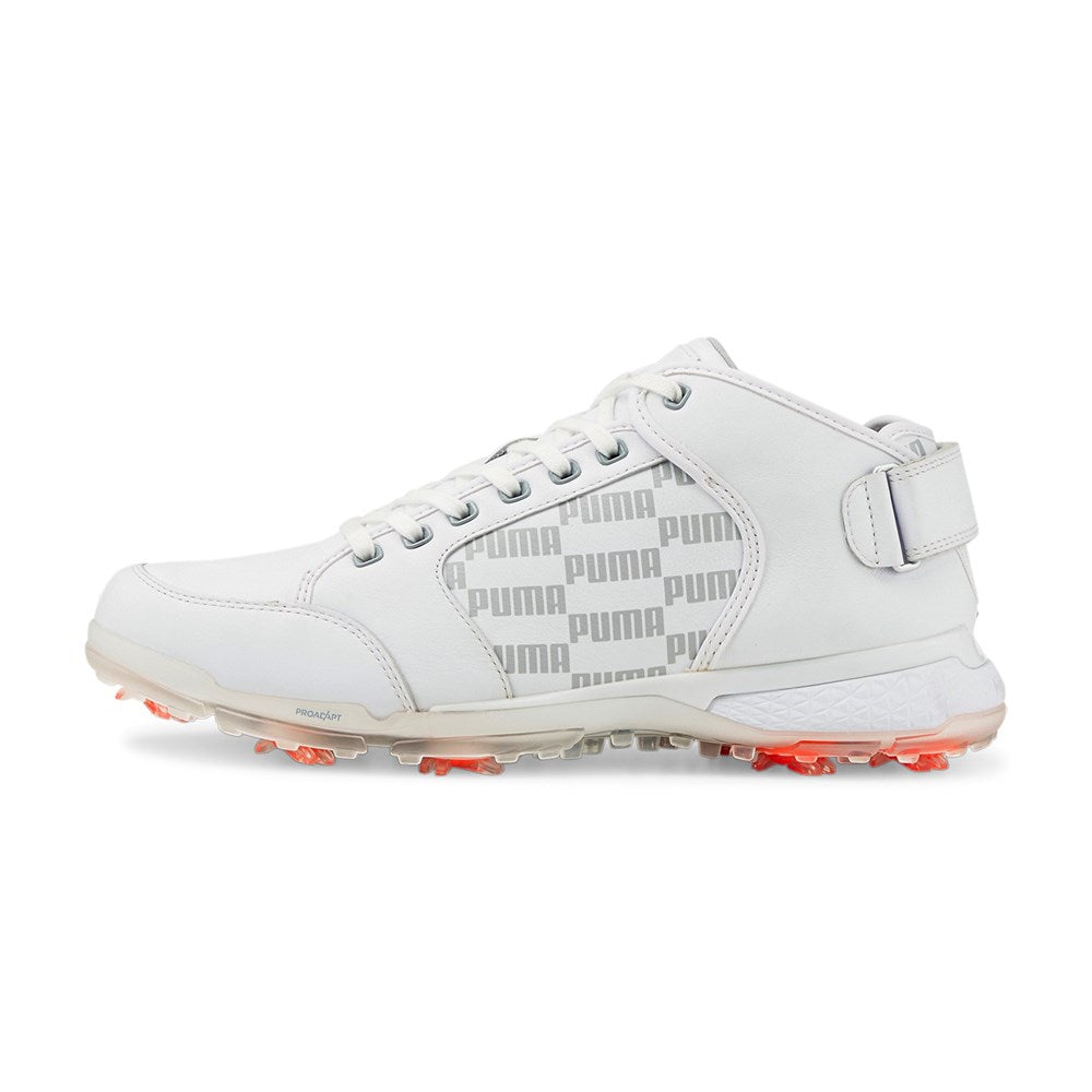 Puma Proadapt δ Mid Golf Shoes -Puma White/High Rise