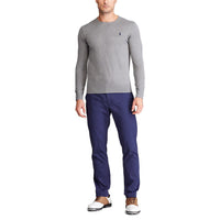 Polo Golf Ralph Lauren Cotton Crew Neck Sweater - Boulder Grey Heather