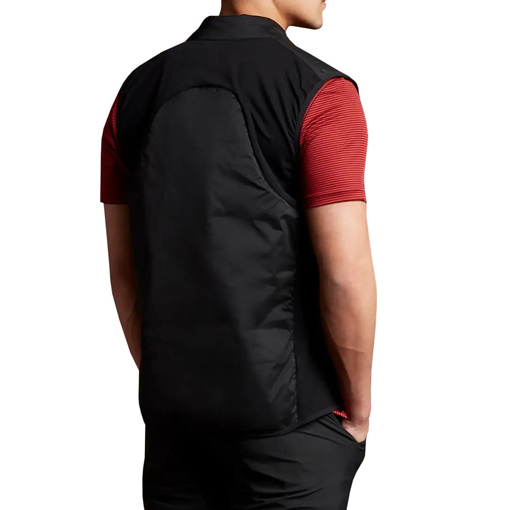 Lyle & Scott Golf Waterproof Gilet- True Black