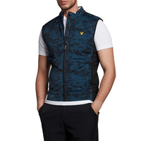 Lyle & Scott Seafoam Gilet -Dark Navy / Light Navy