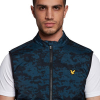 Lyle & Scott Seafoam Gilet -Dark Navy / Light Navy