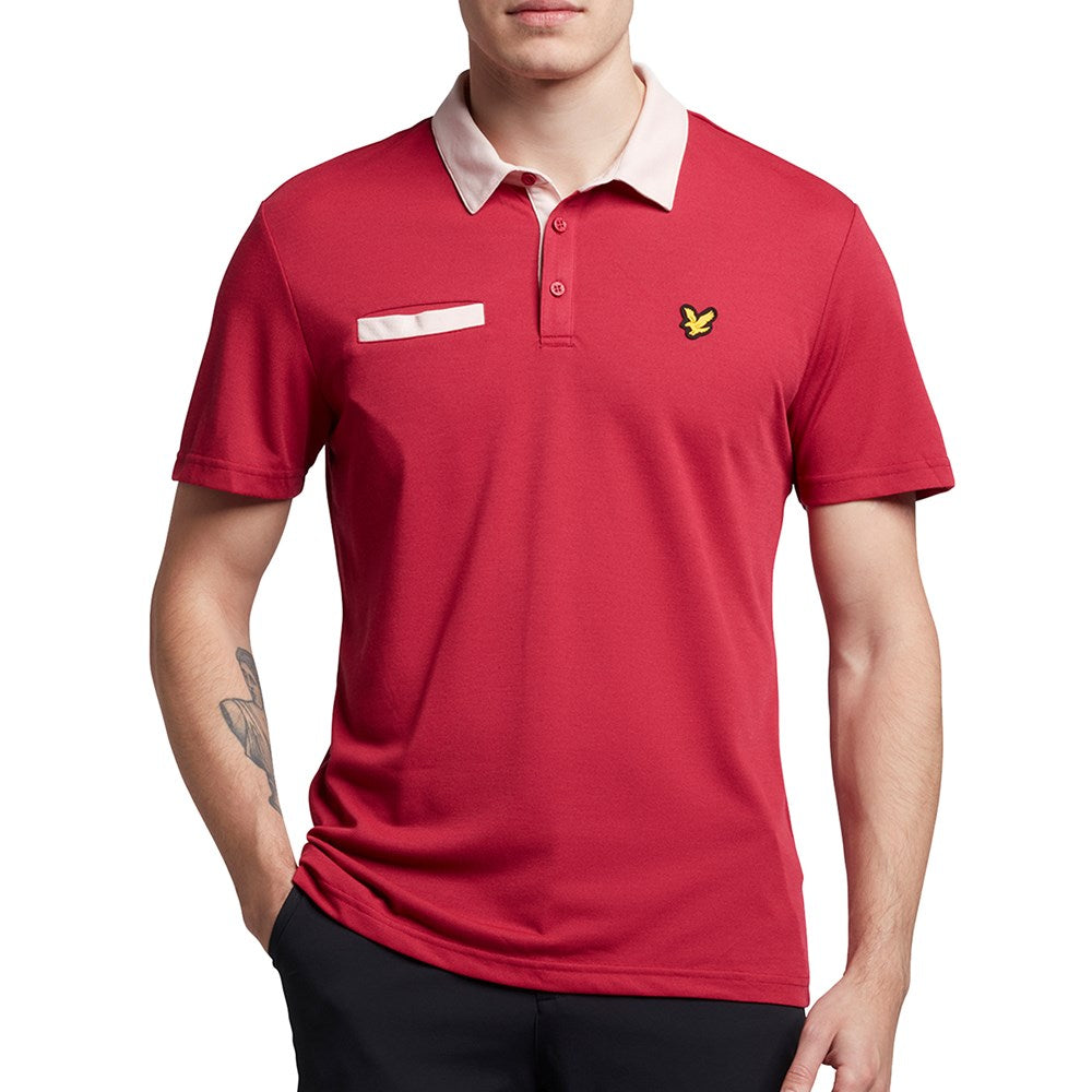 Lyle &amp; Scott Aviemore Polo - 크랜베리