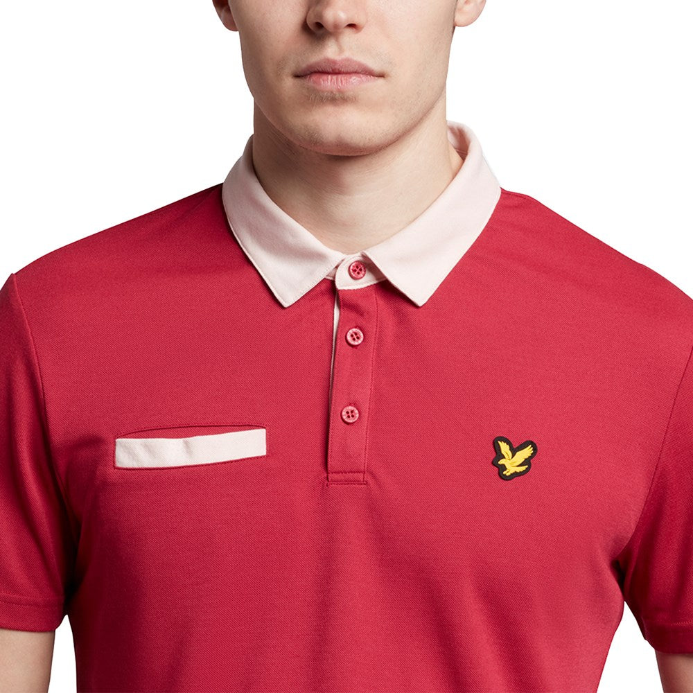 Lyle &amp; Scott Aviemore Polo - 크랜베리