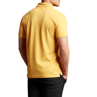 Lyle &amp; Scott 브랜드 칼라 골프 폴로 셔츠 - Sunbeam