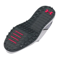 Under Armour Hovr Drive Spikeless Wide (E) 골프 신발 - 화이트/모드 그레이