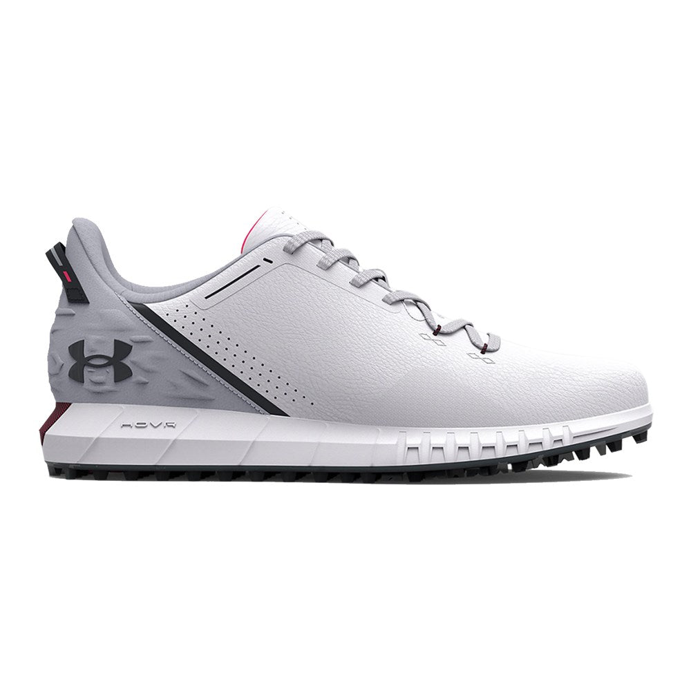 Under Armour Hovr Drive Spikeless Wide (E) 골프 신발 - 화이트/모드 그레이