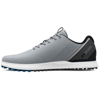 Under Armor Medal 2 넓은 스파이크리스 골프 신발 -Mod Grey/Jet Grey/Black