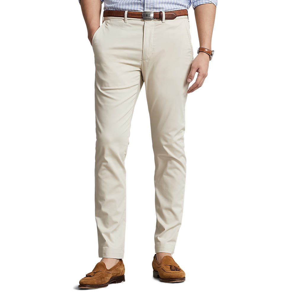 Polo Golf Ralph Lauren이 맞춤화 된 FIT Performance Chino- 기본 모래